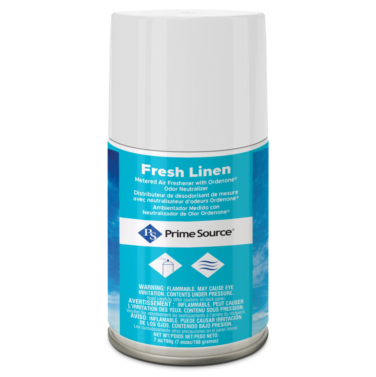 Prime Source® Fresh Linen Metered Spray Aerosol, 7 Oz Klear Right